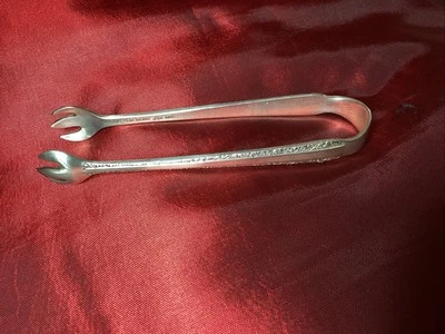 Pinzas de azúcar de plata esterlina Towle "Candlelight" - 4" - Pat 1934 Foto 1 de 4