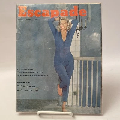 August 1959 Escapade Mens Magazine University Southern California Hemingway Foto 1 de 4