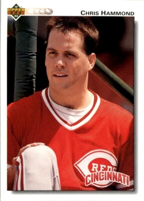 1992 Upper Deck MLB Chris Hammond #105 - Image 1 of 2