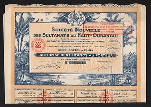 DEKO => SULTANATE du HAUT-OUBANGUI (C) - Bild 1 von 1
