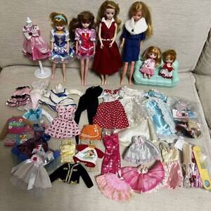 Takara 1980s 3 Rika Jenny 5 other dolls clothes dresses shoes bags accessories