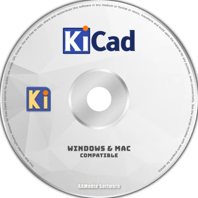 KiCad - CAD Schematic Electrical Drawing Design 2D 3D Software DVD - Image 1 of 4