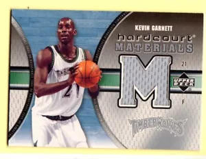 CHEMISE DE TIR OCCASION JEU KEVIN GARNETT 2005-06 🏀 Hard Court MATÉRIAUX #HMKG Minn - Photo 1 sur 2