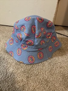OF Odd Future WolfGang Donut Print Bucket Hat Tyler Creator S/M - Picture 1 of 3