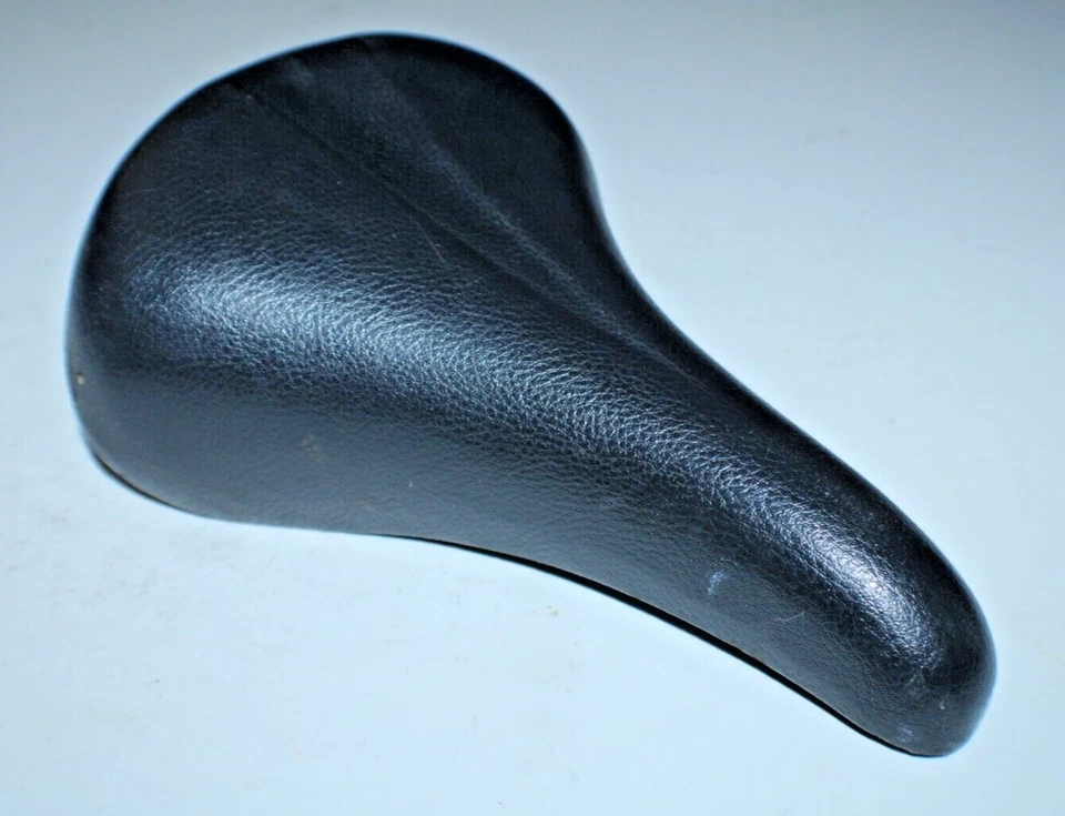 Sillín de bicicleta de carretera vintage 245/160 mm negro cómodo híbrido MTB turismo remitente de EE. UU. Foto 1 de 4