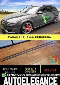 ⭐2164⭐Par De Faldones Laterales AUDI A4 Para Pintar Look S Line⭐ - Imagen 1 de 15