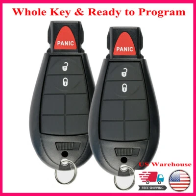 2 For 2010 2011 2012 2013 2014 Dodge Grand Caravan Keyless Remote Car Key Fob 3B - Imagem 1 de 4
