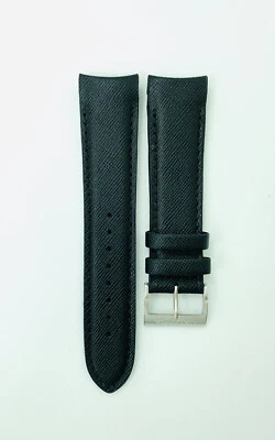 CORREA DE RELOJ NAUTICA, A18657G, CORREA DE CUERO NEGRO, CORREA NAUTICA, NAUTICA Foto 1 de 4