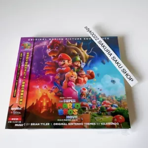 THE SUPER MARIO BROS. MOVIE ORIGINAL MOTION PICTURE SOUNDTRACK 2 CD OST UMA-9145 - Picture 1 of 17