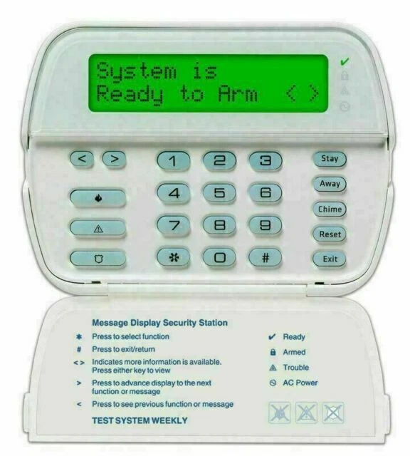 DSC PowerSeries RFK5500 64 Zone LCD Full-Message Keypad