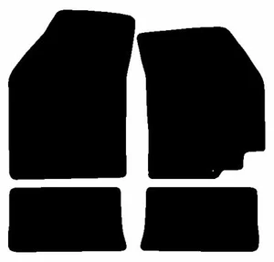 Tailored For Suzuki Alto 2009-2014 Black Basic Car Mats Autostyle - Picture 1 of 4