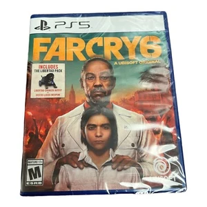 Far Cry 6 W/ Bonus Libertad Pack DLC - Sony PlayStation 5 Factory Sealed - Picture 1 of 1