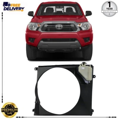 Radiator Fan Shroud For 2005-2015 Toyota Tacoma TO3110159 167110C140 - Image 1 of 4