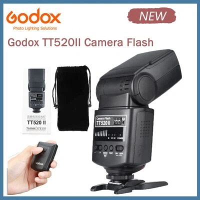 Godox TT520II Flash Light Speedlite 433MHz Trigger Wireless For Canon Nikon Sony - Image 1 of 4