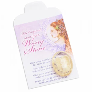 Angel Worry Stones Healing - Angelite, Courage, Healing & Blessing Worry Stones - Picture 1 of 13