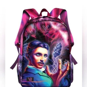 VSyndicate's High Voltage Stash Backpack - Nikola Tesla & the Power of Cannabis - Picture 1 of 10