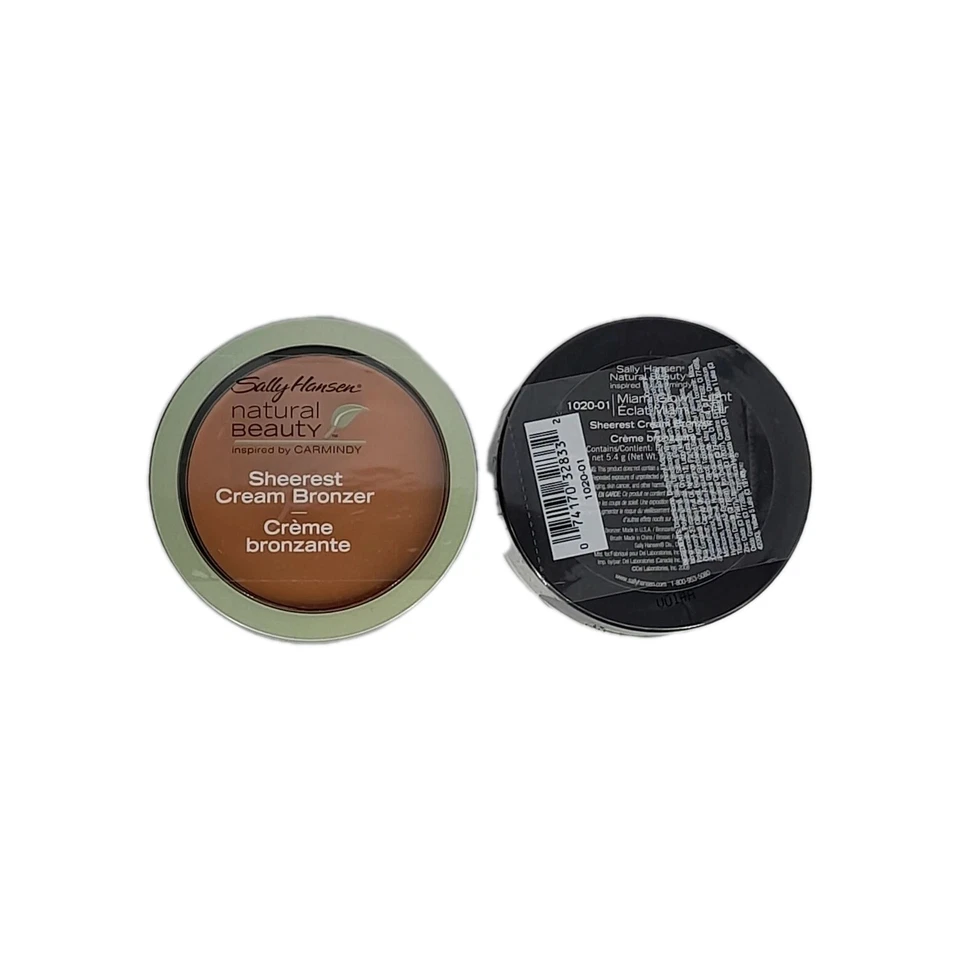 Sally Hansen Sheerest Cream Bronzer Miami Glow 1020-01 Lot of 2 - Image 1 of 1