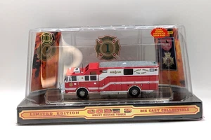 Code 3 Collectibles Saddle Brook NJ Pierce Heavy Rescue Diecast Firetruck 1:64 - Picture 1 of 8