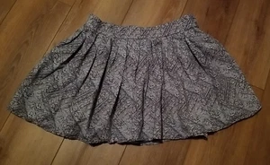 American Eagle Outfitters Womens XL Lined Floral Mini Skirt Cottage Core Pleated - Picture 1 of 7
