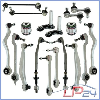 BESTPRICE KIT RÉPARATION BRAS DE SUSPENSION 18 PIÈCES AVANT + ARRIÈRE POUR BMW SÉRIE 5 E39