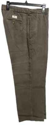 Pantalones chinos de pana marrón 38x30 Lyle & Scott Scotland para hombre #M51 Foto 1 de 4