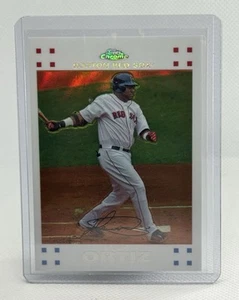 2007 Topps Chrome David Ortiz #136 White Refractor 453/660 Boston Red Sox - Bild 1 von 3
