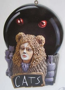 Carlton Karten Katzen Ornament Andrew Lloyd Weber Memory Musical Erbstück Sammeln - Bild 1 von 2