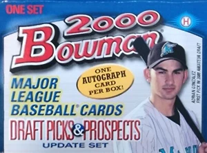 2000 Bowman MLB Update Box Set 110 Cards W/ Auto Sizemore Furcal Wainwright - Picture 1 of 6