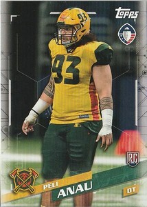 PELI ANAU 2019 TOPPS ALLIANCE FOOTBALL # 9