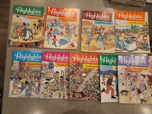 Lot of 28 Highlights for Children Magazines - Jan. 1989 to Jan. 1993 - Excellent - Picture 1 of 5