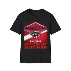 T-Shirt aus weicher Baumwolle. Florida Panthers Stanley Cup Champions - Bild 1 von 37
