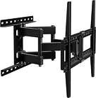Full Motion Tv Wall Mount For Most 32-75 Inch Tvs, Tv Mount Swivel And Tilt With