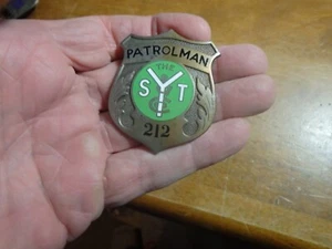 Antique Vintage Youngstown Ohio Sheet & Tube Safety Bureau Badge 1920S BX H #1 - Picture 1 of 2