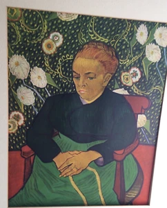 Van Gogh "La Berceuse" Vintage Lithograph 1950 - 20" Unframed - Picture 1 of 13