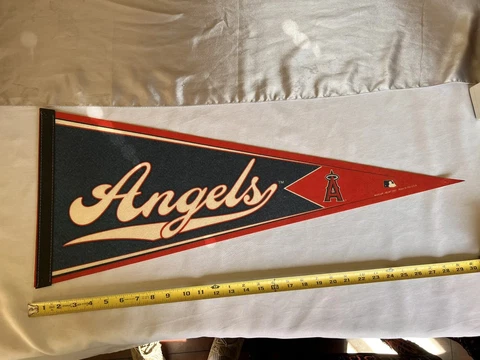 Anaheim Angels PENNANT 12"X30" MLB LICENSED 2007 vintage Logo Wincraft Cover