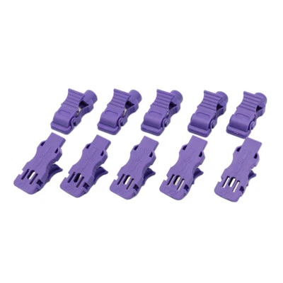 EKG ECG Electrode Clip,Connector for 3.0/4.0 Banana Cable to Electrode Pad 10Pcs - image 1 of 4