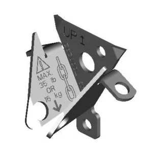 Garage Door Chain Keeper for Chain Hoist Zinc Plated Finish Torque Force - Picture 1 of 1