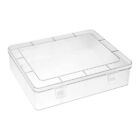 Kleine Perlen-Organizer-Box Aus Transparentem PP mit Klappdeckel P6J21681