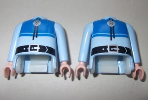 08236, 2x Cuerpo, Azul Pastel, Interior y Brazos, Cowboy, Scout - Imagen 1 de 1