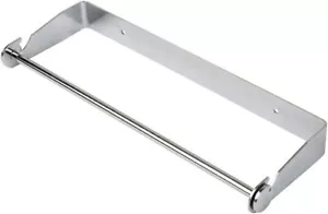 Under Cabinet Paper Towel Holder, Stainless Steel Wall Mount for Kitchen Rolls - Picture 1 of 7