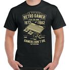 T-Shirt Jeux Atari Nintendo Zx Spectum Commodore 64 Rétro Hommes Top Drôle