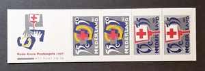 Netherlands: 1987 Dutch Red Cross; complete mint booklet - Picture 1 of 2