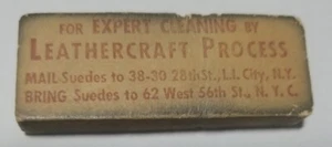 Vintage Leathercraft Process NYC Advertising Foam Block - Picture 1 of 5