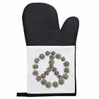 'Peace Daisy Symbol' Oven Glove / Mitt (OG00023247)