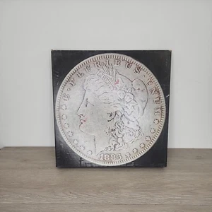 COMPLETE! Springbok Puzzle 500 + pc SILVER DOLLAR (Morgan) Very Rare  - Picture 1 of 6