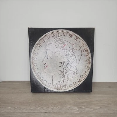 COMPLETE! Springbok Puzzle 500 + pc SILVER DOLLAR (Morgan) Very Rare  - Image 1 of 4