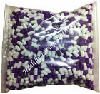 1000 EMPTY gel GELATIN CAPSULES SIZE 00  Colored White/Purple Kosher 