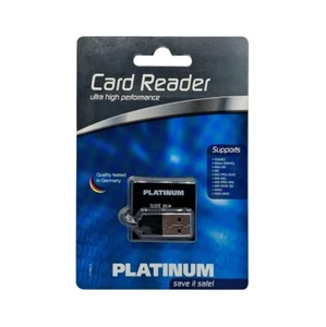Lecteur de carte USB Platinum 177604 SD / SDHC / Memory Stick / Lecteur de carte MMC - Photo 1/2