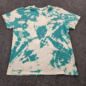 Billabong Florida Bleach Batik Grafik T-Shirt Herren Medium türkis Surf Strand - Bild 1 von 7