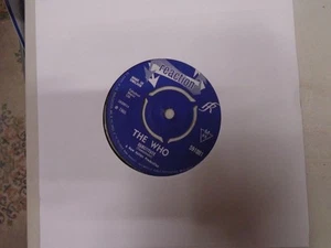 The Who Substitute/Instant Party 7 single Reaction Label - Picture 1 of 1